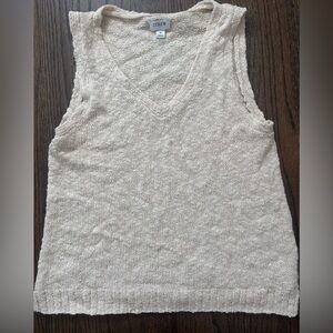 J. Crew Beige Knit Tank Top